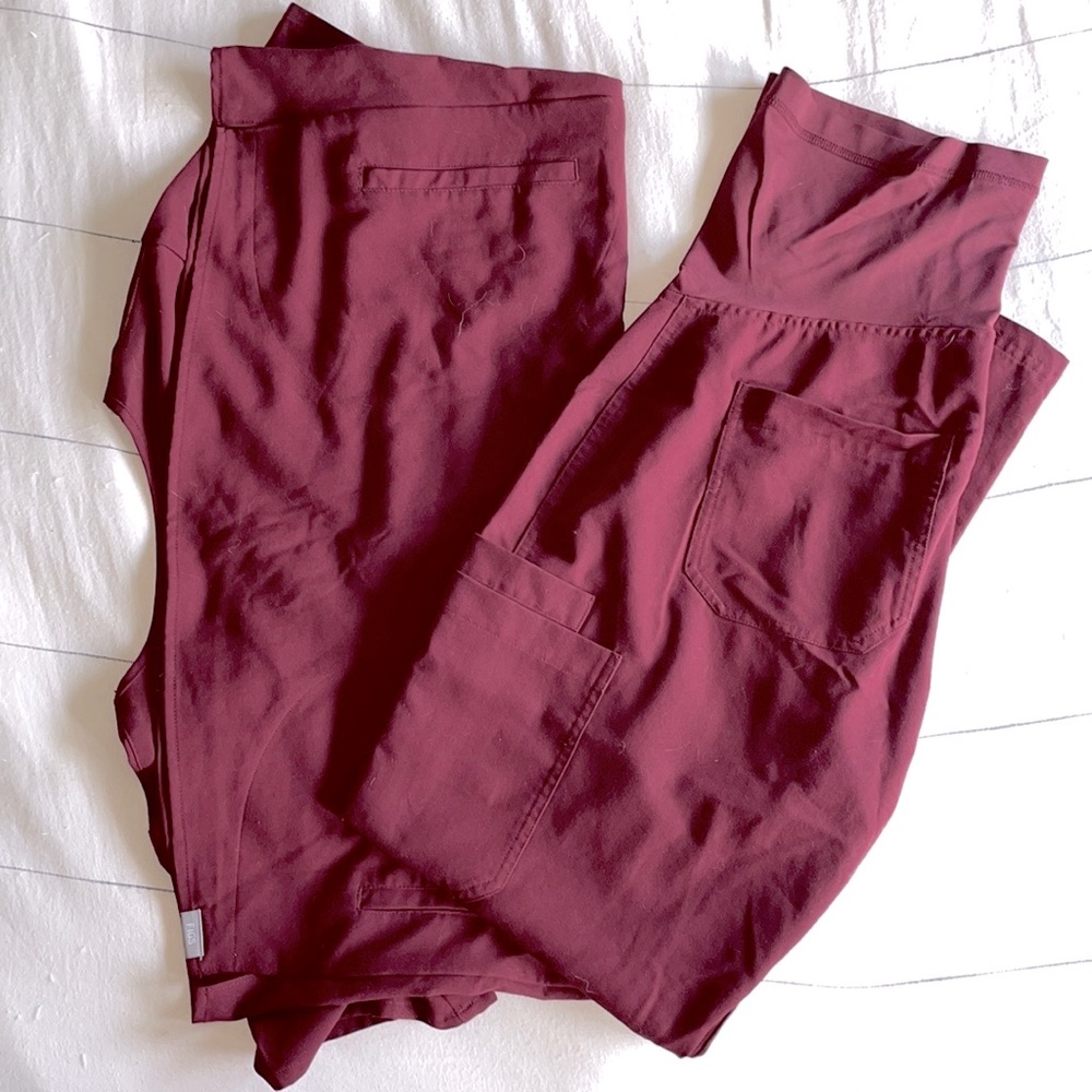 Maternity Medium Figs Scrubs Set.